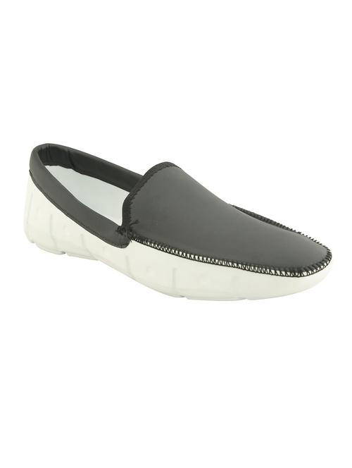 white leather slip on loafers - 11534522 - Very Small Image - 1