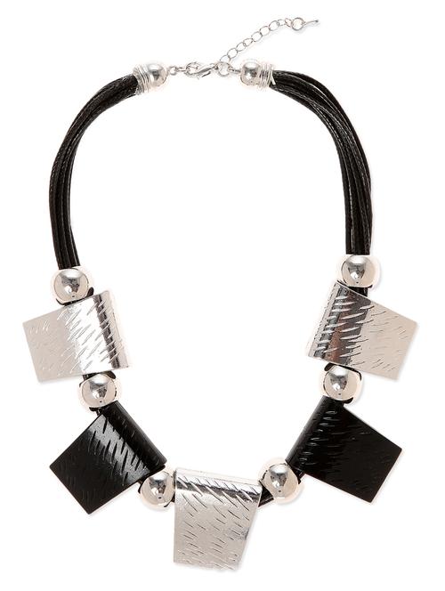 black metal short necklace - 11535570 - Very Small Image - 1