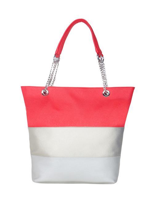 multi coloured leatherette handbag - 11536159 - Very Small Image - 1