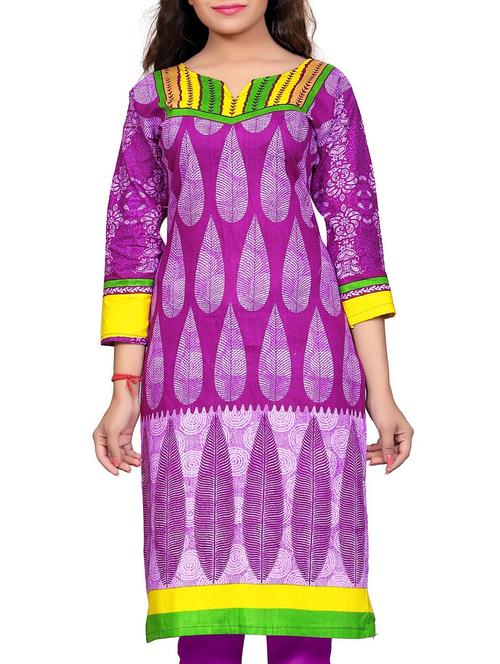 women's straight kurta - 11539733 - Very Small Image - 1