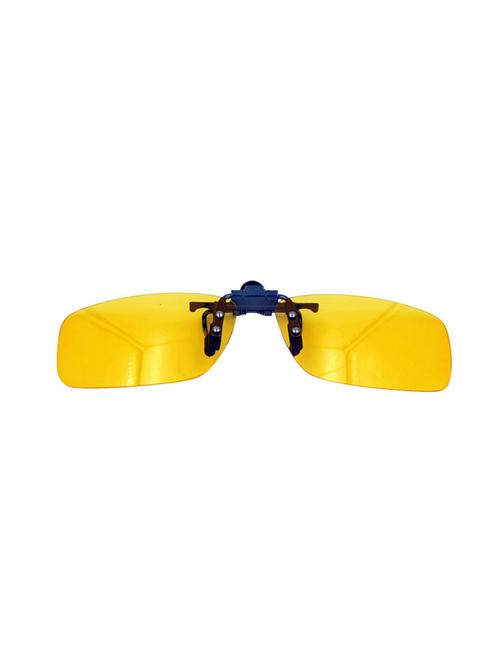 yellow polycarbonate rectangle men sunglass - 11545949 - Very Small Image - 1
