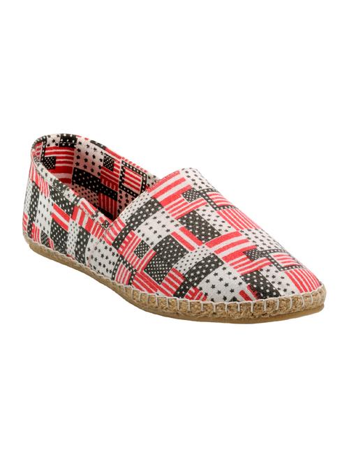 multicoloured fabric printed espadrilles - 11558117 - Very Small Image - 1