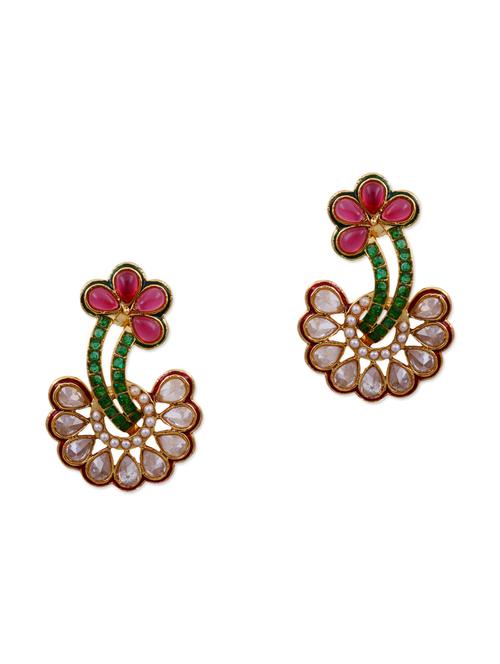 multi colored copper balli earring - 11575530 - Very Small Image - 1
