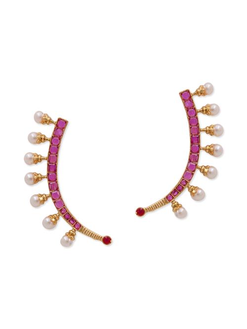 pink copper earring - 11575588 - Very Small Image - 1