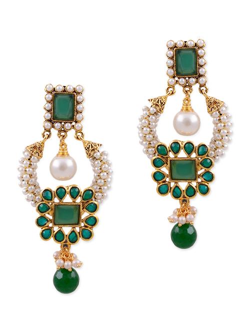 green copper earring - 11575726 - Very Small Image - 1