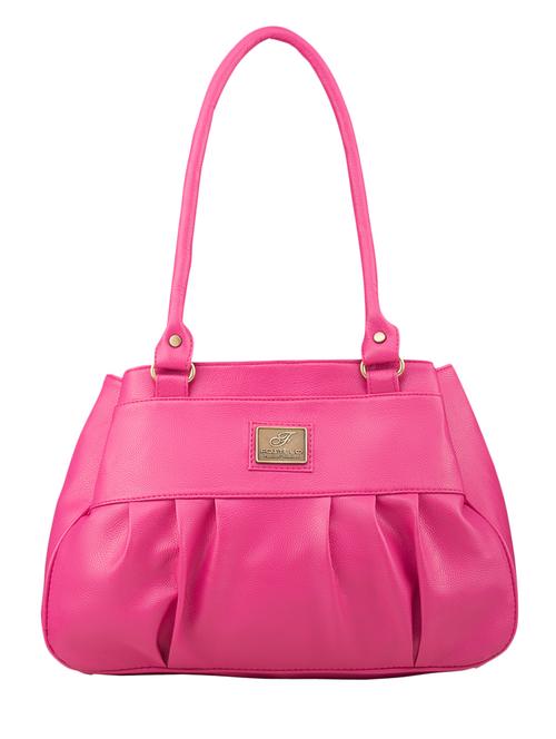 pink leatherette handbag - 11587953 - Very Small Image - 1