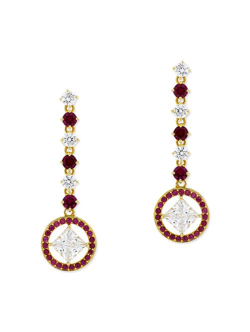 golden drop earrings - 11596990 - Very Small Image - 1