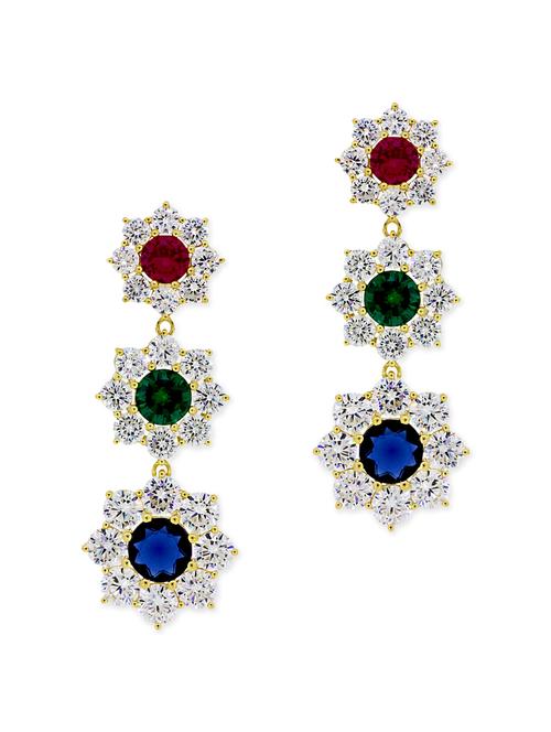 multi coloured drop earrings - 11597041 - Very Small Image - 1