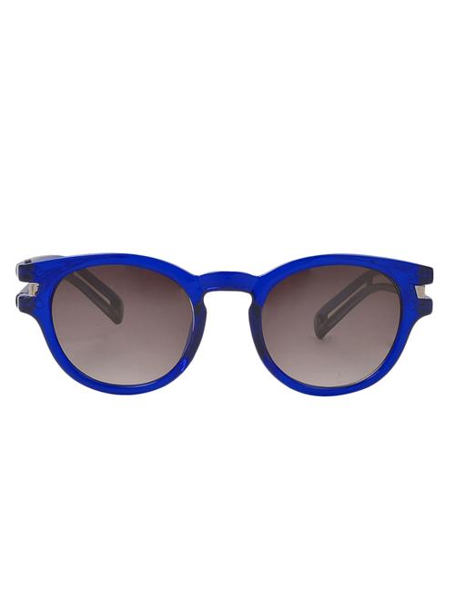 blue round frame sunglass - 11603801 - Very Small Image - 1