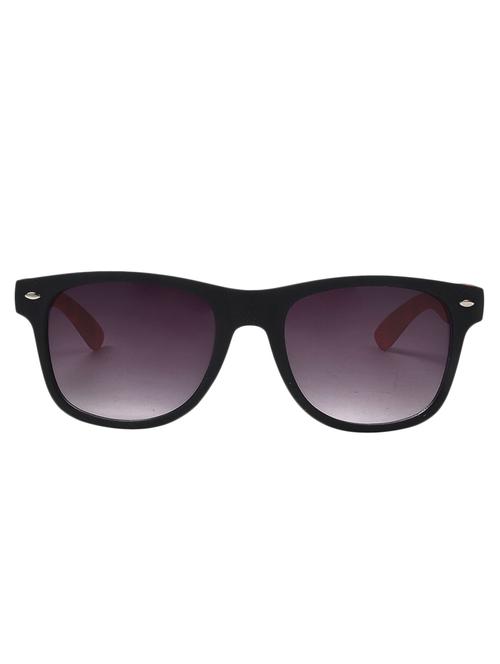 black plastic wayfarer men sunglass - 11604954 - Very Small Image - 1