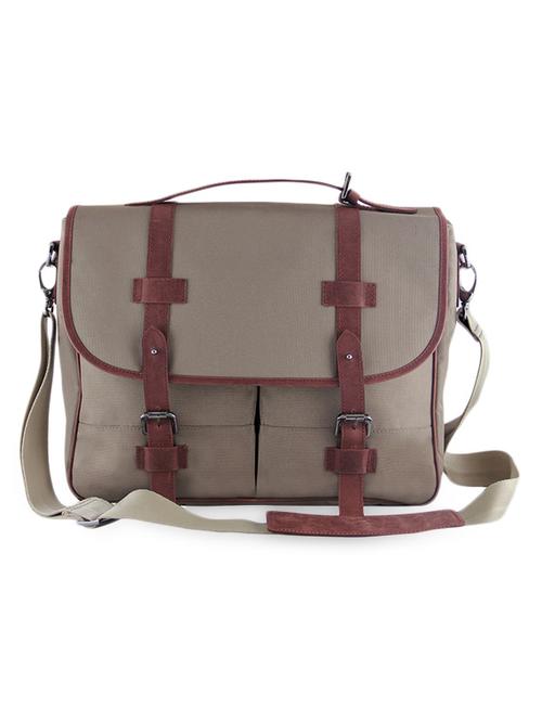 taupe satchel laptop bag - 1161516 - Very Small Image - 1