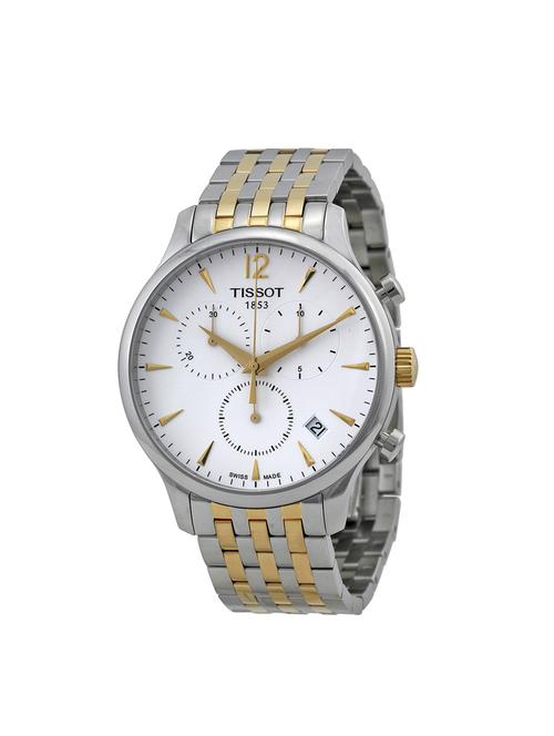gold and silver stainless steel wrist watch - 11618652 - Very Small Image - 1