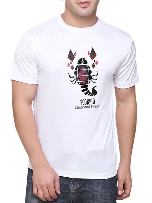 white polyester tshirt - 11622424 - Very Small Image - 1