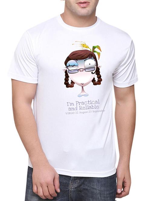 white polyester tshirt - 11622438 - Very Small Image - 1