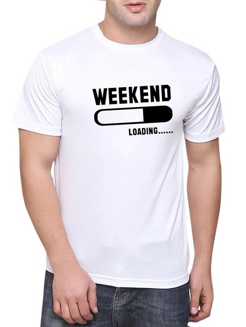 white polyester tshirt - 11622479 - Very Small Image - 1