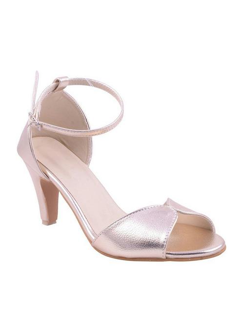 gold faux leather sandal - 11627971 - Very Small Image - 1