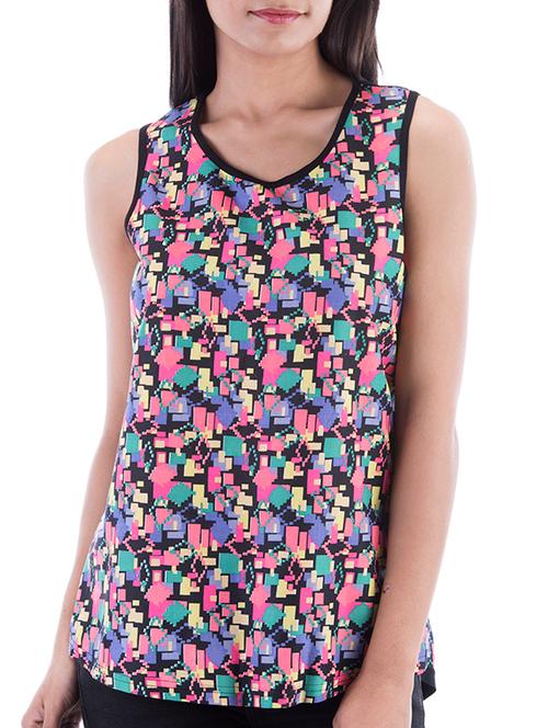 round neck sleeveless top - 11639223 - Very Small Image - 1