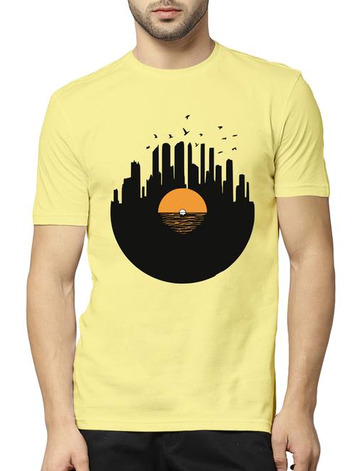 yellow cotton tshirt - 11641438 - Very Small Image - 1