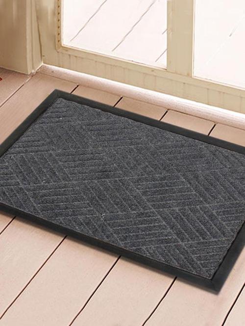 saral home premium quality heavy duty pp door mat -40x60 cm - 11655702 - Very Small Image - 1