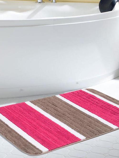 multi colored polyester bath mat - 11656317 - Very Small Image - 1