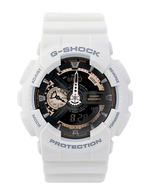 white leatherette analog watch - 11660714 - Very Small Image - 1