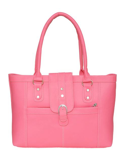 pink leatherette handbag - 11663111 - Very Small Image - 1