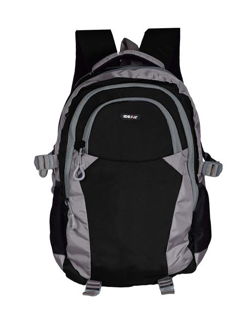 grey and black polyester backpack - 11671642 - Very Small Image - 1