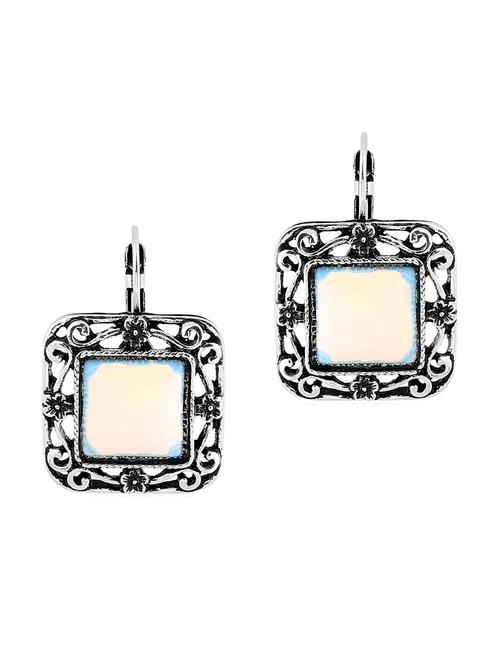 silver metal studs earrings - 11677616 - Very Small Image - 1