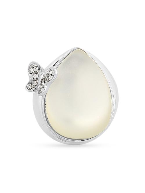 silver metal ring - 11677723 - Very Small Image - 1