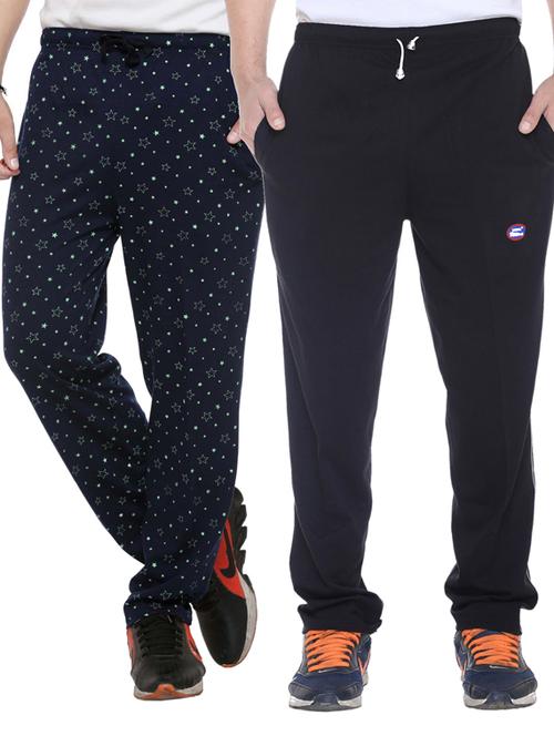 multi colored cotton  ankle length track pant - 11677968 - Very Small Image - 1
