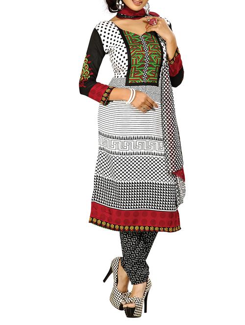 white crepe unstitched suit - 11684116 - Very Small Image - 1