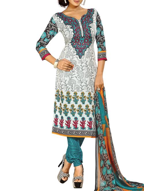 white crepe unstitched suit - 11684133 - Very Small Image - 1