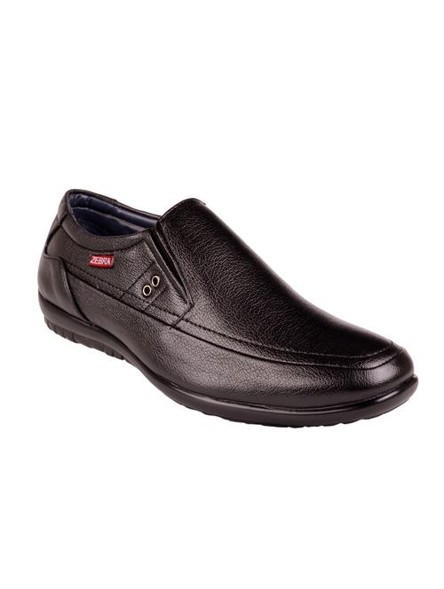 black leather slip on - 11684905 - Very Small Image - 1