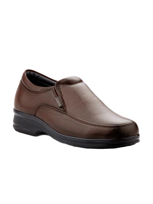 brown leather slip on - 11684934 - Very Small Image - 1