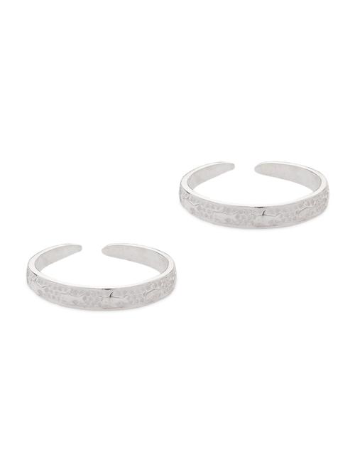Silver Toe Ring - 11695671 - Very Small Image - 1