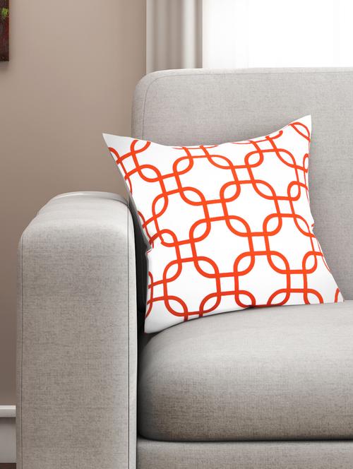 cotton  geometric hd digital premium 16 by 16 cushion covers (set of 1) - 11697495 - Very Small Image - 1