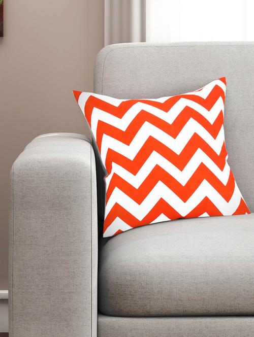 cotton  geometric hd digital premium 16 by 16 cushion covers (set of 1) - 11697501 - Very Small Image - 1