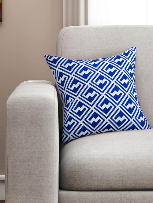 cotton  geometric hd digital premium 16 by 16 cushion covers (set of 1) - 11697514 - Very Small Image - 1