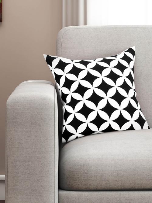 cotton  geometric hd digital premium 16 by 16 cushion covers (set of 1) - 11697522 - Very Small Image - 1