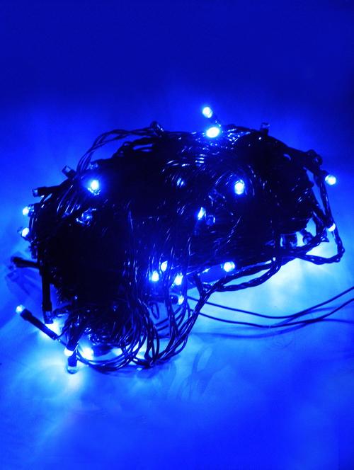 led stirng light-19 mtr-with 4 level speed controller-blue - 11697705 - Very Small Image - 1