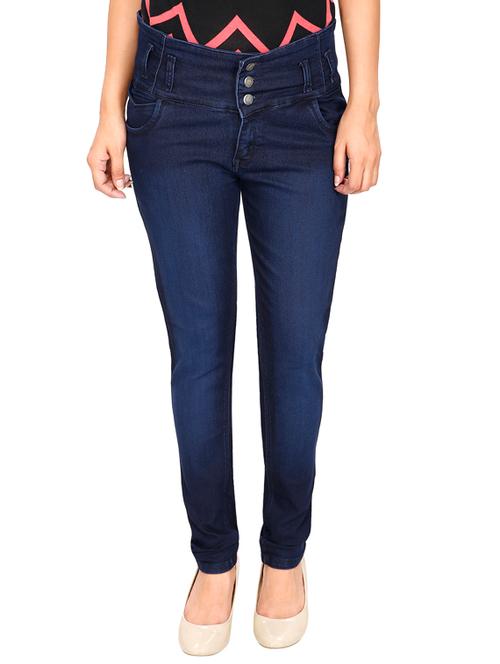 navy blue denim jeans - 11702795 - Very Small Image - 1