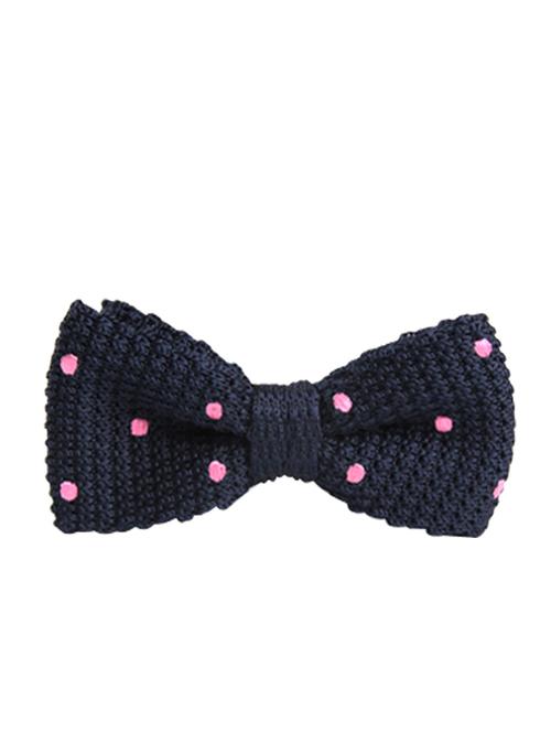 blue polyester bow - 11704305 - Very Small Image - 1