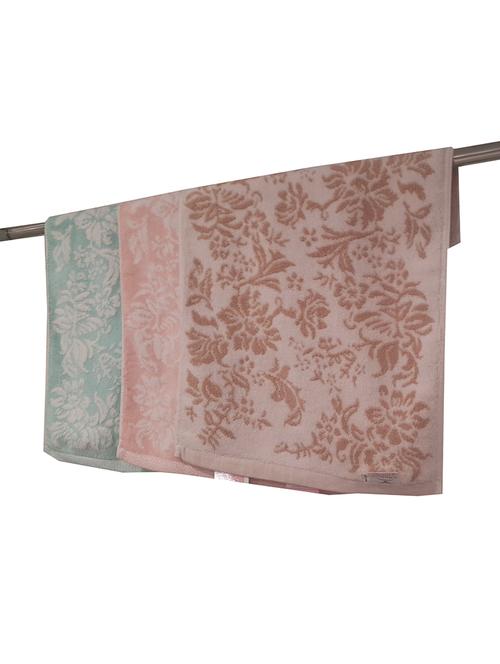 pack of 3 super soft face towel - 11704367 - Very Small Image - 1