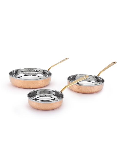 carnival fry pan in copper set of 3 - 11715086 - Very Small Image - 1