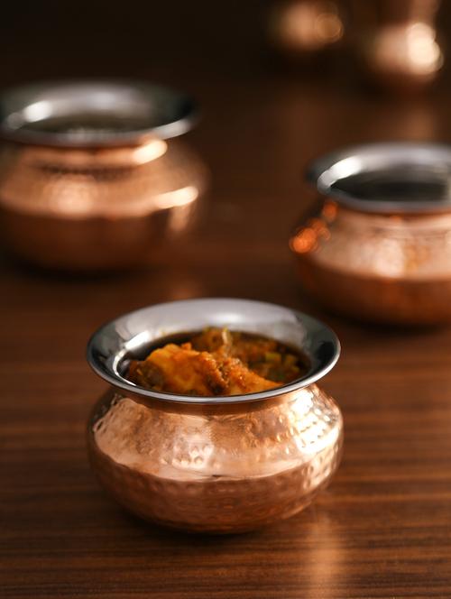 carnival panjabi handdi in copper set of 3 - 11715091 - Very Small Image - 1