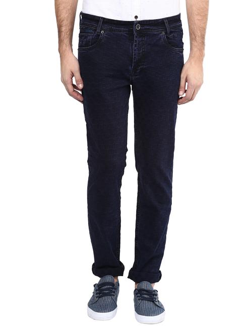 dark blue cotton jeans - 11737400 - Very Small Image - 1