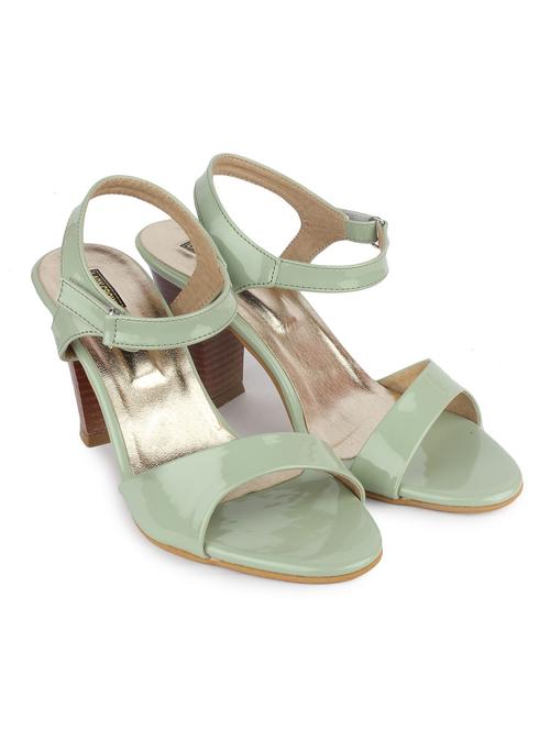 green leather sandals - 11738648 - Very Small Image - 1