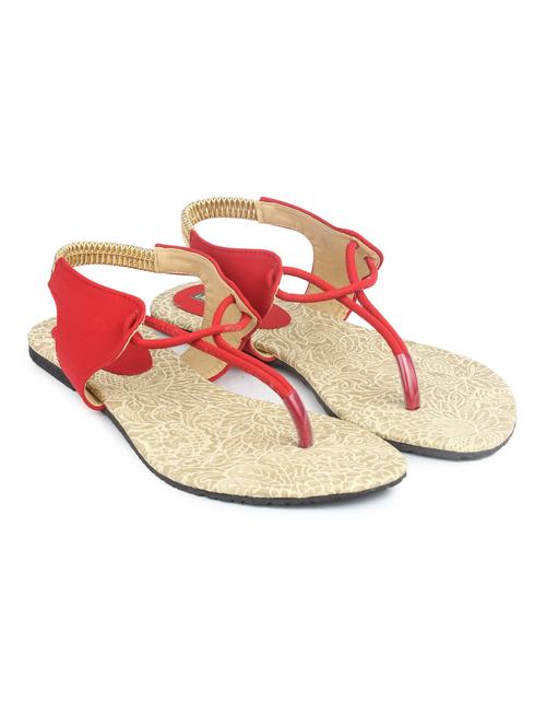 red leather sandals - 11738649 - Very Small Image - 1