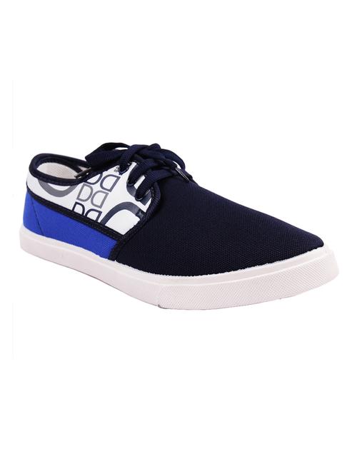 white canvas lace up sneakers - 11741261 - Very Small Image - 1