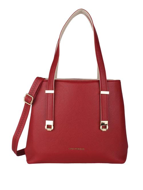 red leatherette handbag - 11741686 - Very Small Image - 1